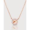 Tuberare Rose Silver Necklace A201Sn9104Rpa 42Cm