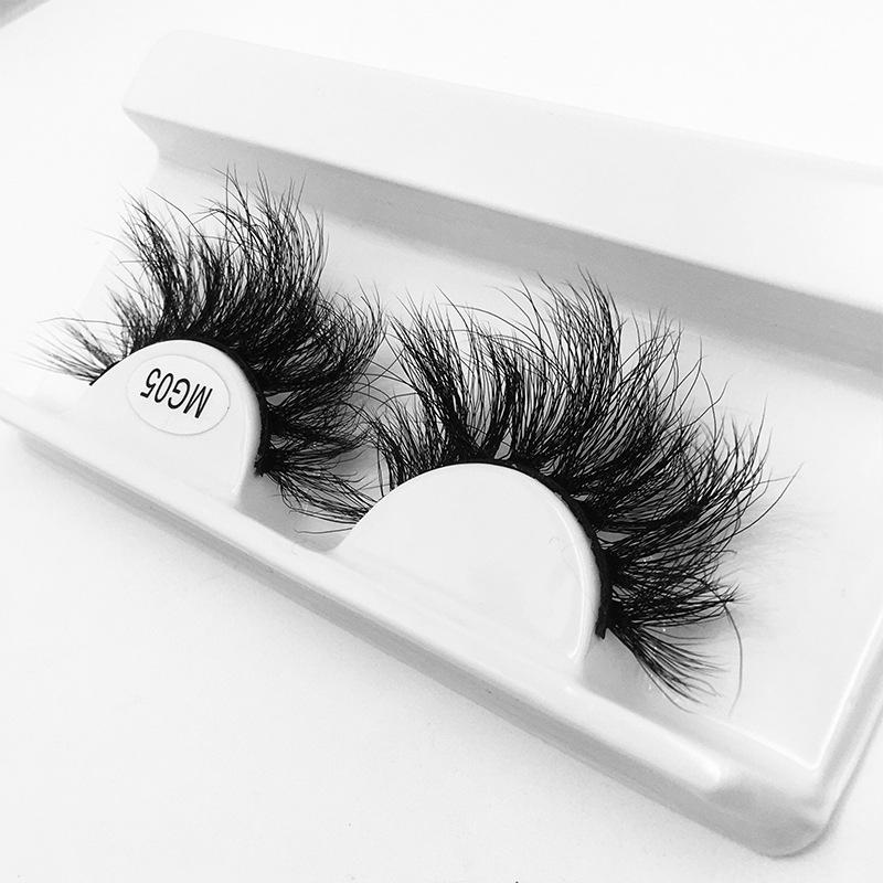 8D False Eyelashes 1 Pair Of Simulated Natural Thick Curled Grafted Eyelashes