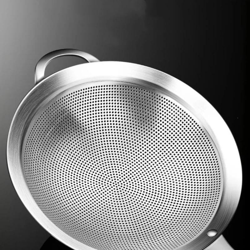 1Pcs Small Food Sifters New Stainless Steel Matcha Sifter Very Finemesh Rust-Proof Tea Strainer Easy To Clean For Kitchen