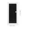 Miniature Wooden Door 1 12 Scale Unpainted DIY Furniture Craft for Small House Scene Decoration Mini House Furniture