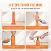 Adjustable Floor Jack Post House Floor Leveling Lift 54"-150" Height Range