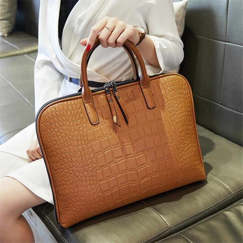 TS JYL laptop bag,Fashion Women Handbag Fit 13-16 Inch Laptop Shoulder Crossbody Briefcase