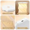 Rotating Night Light Creative Foldable Atmosphere Light Bedroom Bedhead Decoration Gift Book Light LED Table Light