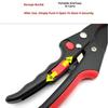 Adjustable Pruning Shears with SK5 Steel Blade for Labor Saving Cutting and Adjustable Force Control in Garden Maintenance