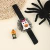 Halloween Children's Funny Slap-ring Wristbands, Kindergarten Student Party Gifts, Pumpkin Ghost Plushie Rattle, Circular Toy