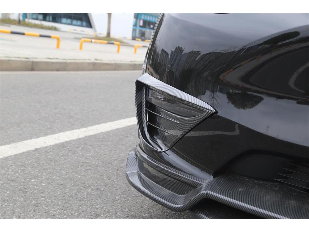 Tesla Model Y (2019-2024) Wolf Fang Fog Light Frame Exterior Modification