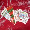 10 Sheets Christmas Series Stickers Handmade Xmas Party Gift Bag Box Decoration Baking Packaging Sealing Sticker
