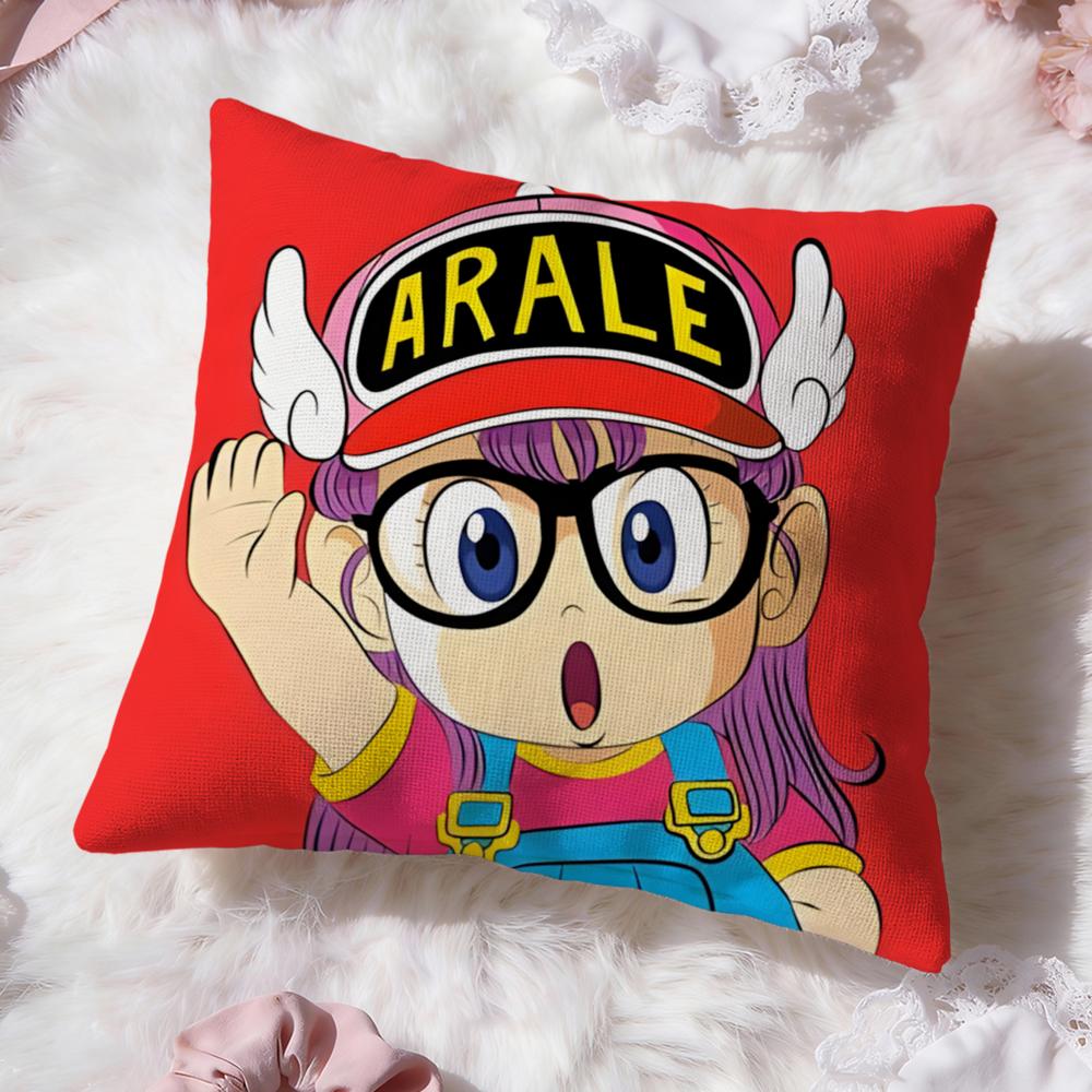 

Anime D-Dr. SlumpS Cushion Cover Premium Comfort Reversible Pillow Cove -Two in One Design for Any Room & Car Interior 30cmx30cm