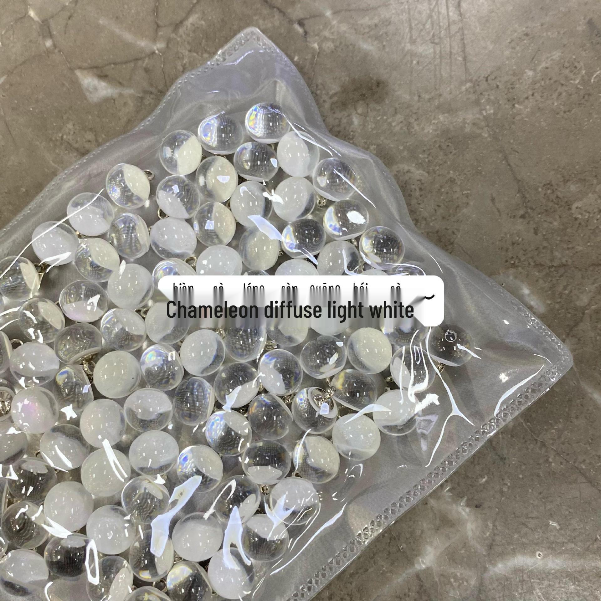 

Прозрачные пуговицы Esstudi Starry Sky с металлической основой, меняющие цвет, для рубашек и кардиганов Cheongsam