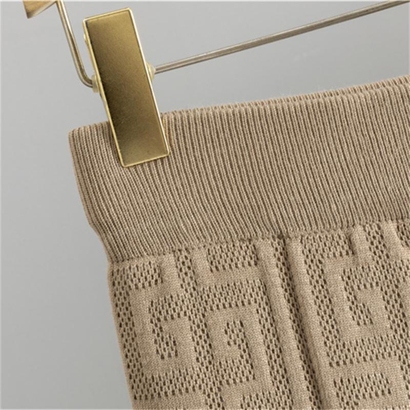 Women's Autumn And Winter Sports Casual Knitted Suit Fashion Cardigan Sweater Wide Leg Pants Two Piece Set