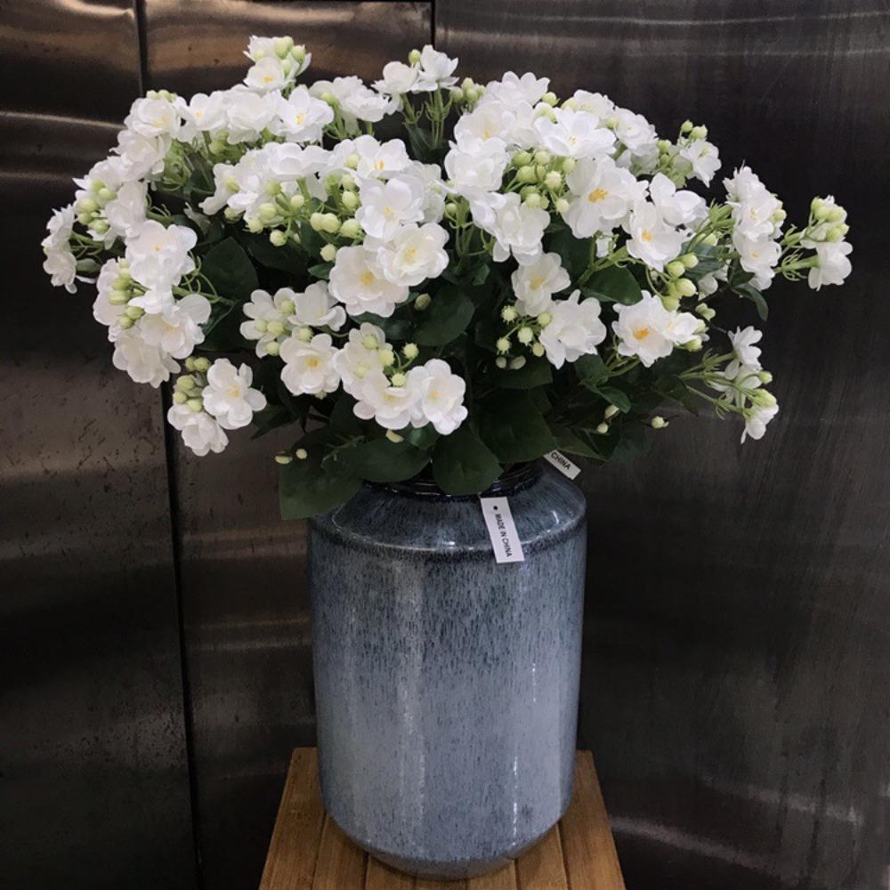 

Long Stems Simulation Jasmine Lifelike Fake Flowers Artificial Silk Jasmine Flower Mother s Day фиолетовый