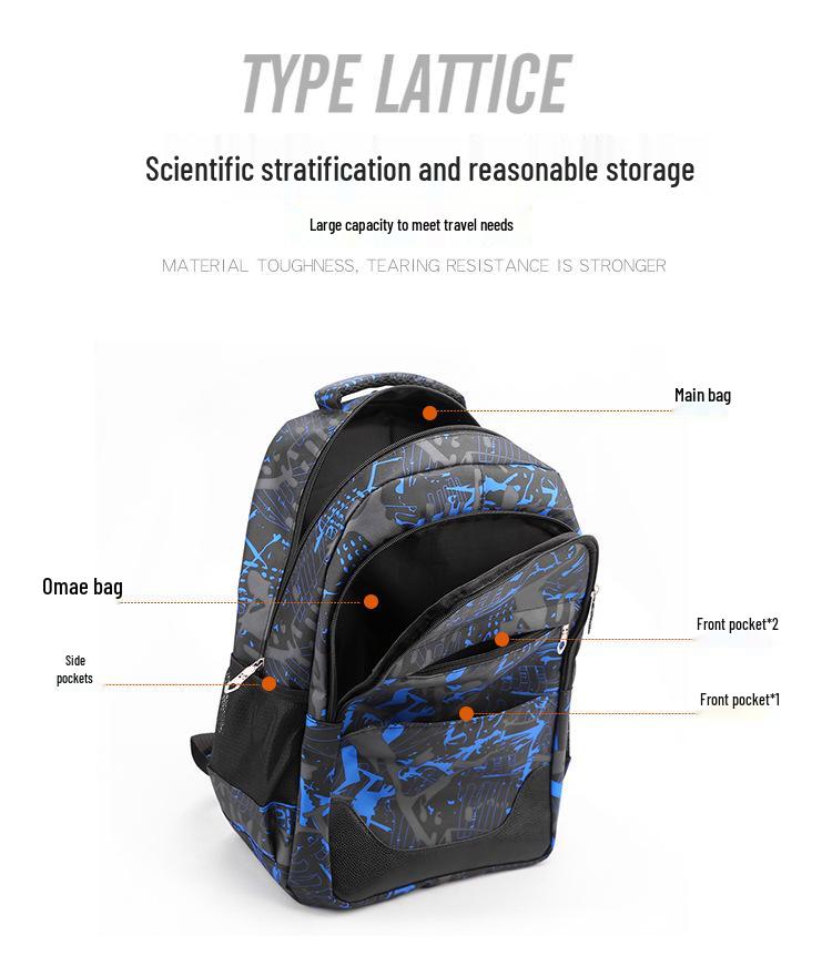 Unisex Academy-Style Student Backpack Set: Large Capacity, Comfortable for Junior & High School, Ideal for Casual Travel