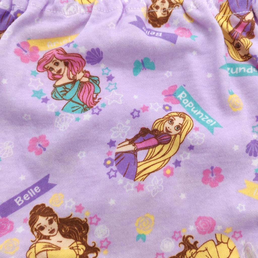 Disney Princess Frozen 3-Piece Panty Set Featuring Ariel, Rapunzel, Belle, Elsa, and Anna. 100% Cotton. Amazon Original Design.