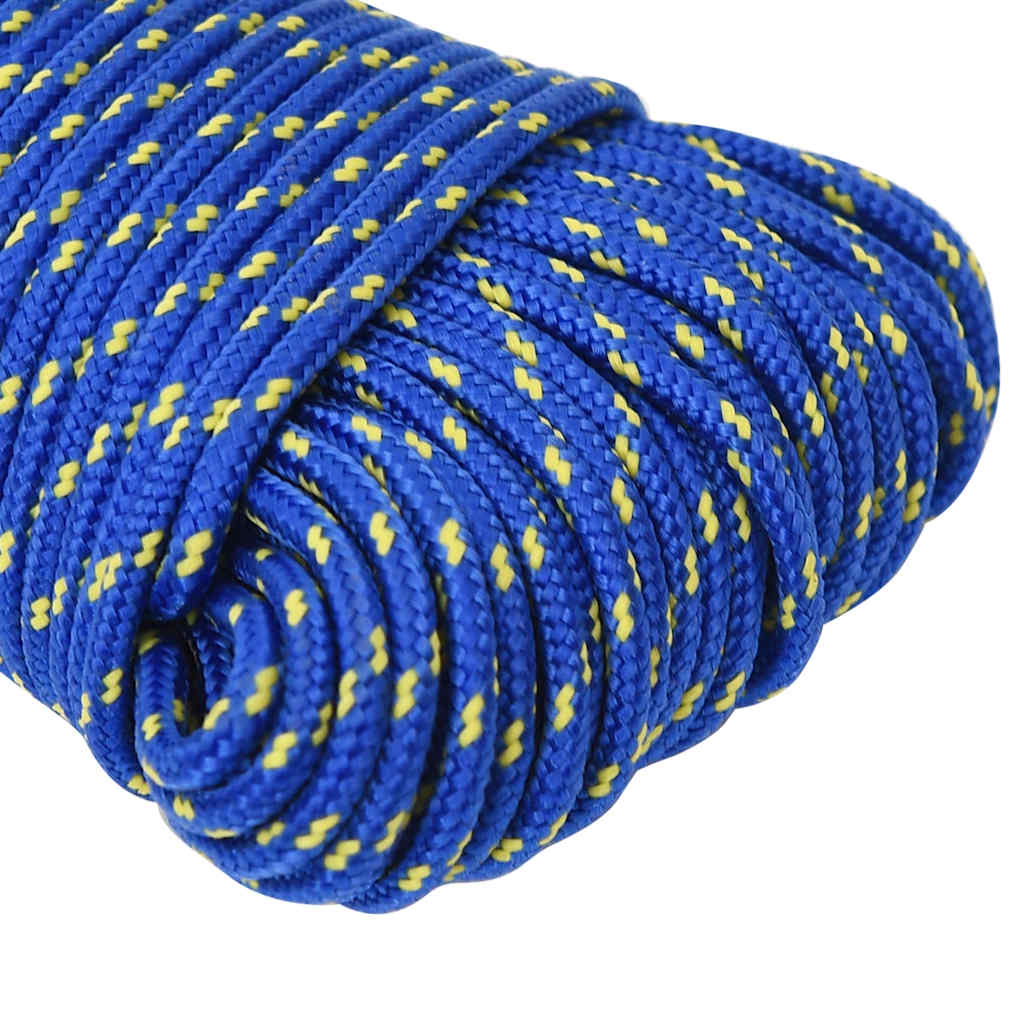 Boat Rope Blue 4 Mm 25 M Polypropylene
