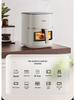 Midea MF-KZC5394 Dual Heat Flame Roast Air Fryer - No Flipping Needed, Large Capacity, with Visible Cooking.