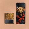 Golden Holy Dragon Coque For Samsung Z Flip7 6 Galaxy Case Shockproof Z Flip5 Z Flip3 4 5G Hard Cover Phone TPU PC Hard Funda