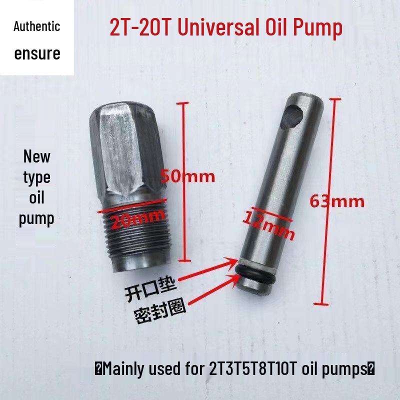 Kit de Reparo Universal para Macaco Hidráulico de Carro com Êmbolo da Bomba de Óleo, Cilindro da Bomba de Ar e Acessórios de Vedação à Prova de Poeira