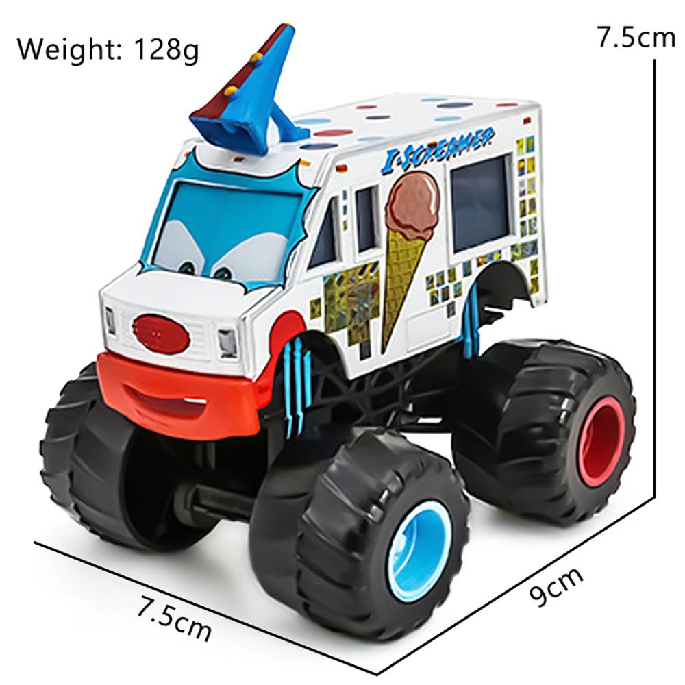 Cars Toy Monster Truck Tormentor Mater Frightening McMean Lightning McQueen I-Screamer Rastacarian Wrestler Model Toy Car