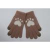 Winter Student Touch Screen Gloves Fleece Cold-proof Cat Claws Cute Bear Paw Riding Gloves Cartoon Gloves