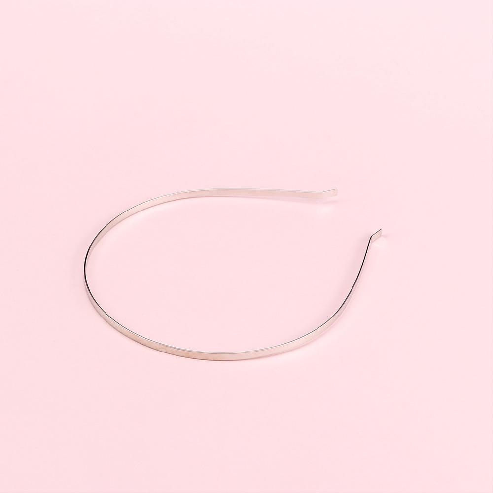 4mm Metal Headband Hair Band DIY Craft Lots for Hair Accessories