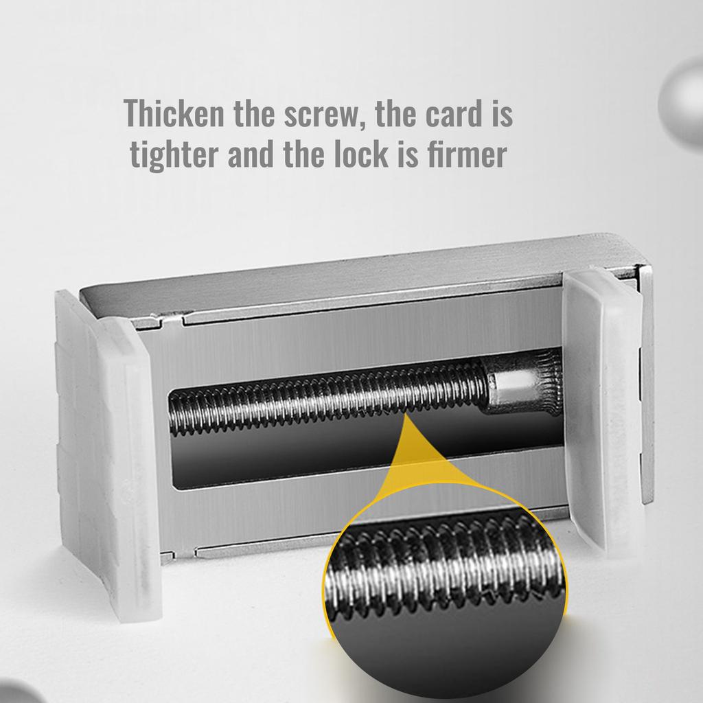 2 Pcs Stainless Steel Window Limiters for W/for Key Window Safety Locks for Vertical Sliding for Windows Childproof Rest