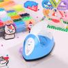 DIY Small Heat Press Iron Portable Electric Utility Small Iron Versatile Rapid Heating-Up for Hot Drilling Name Cloth Stickers