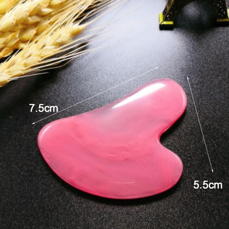 Natural Gua Sha Scraper Board Massage Face Neck Skin Lifting Wrinkle Remover