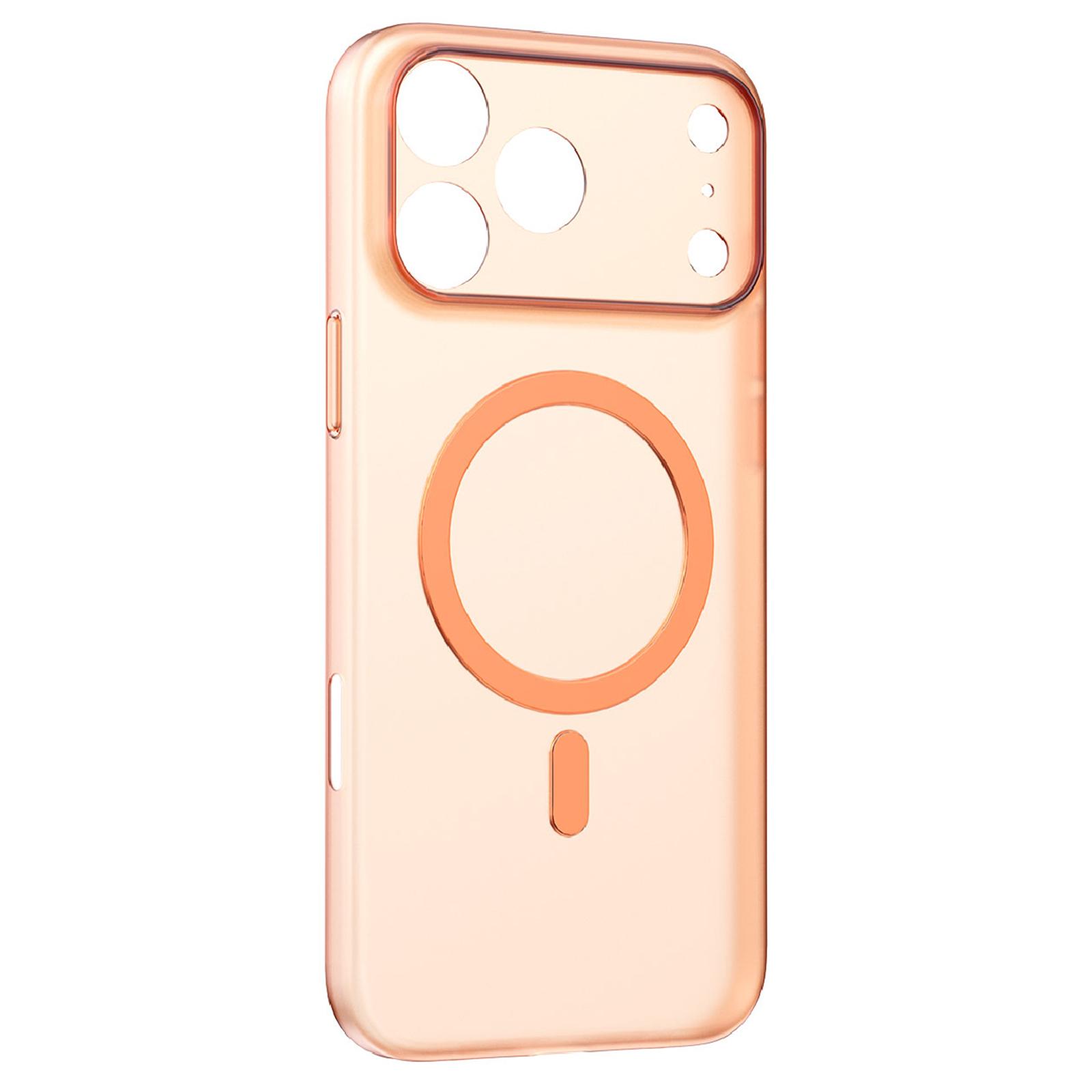 

MOMAX MTAP25 Для iPhone 17 Pro Max Магнітний чохол Матовий Ультратонкий Полікарбонатний Чохол для телефону