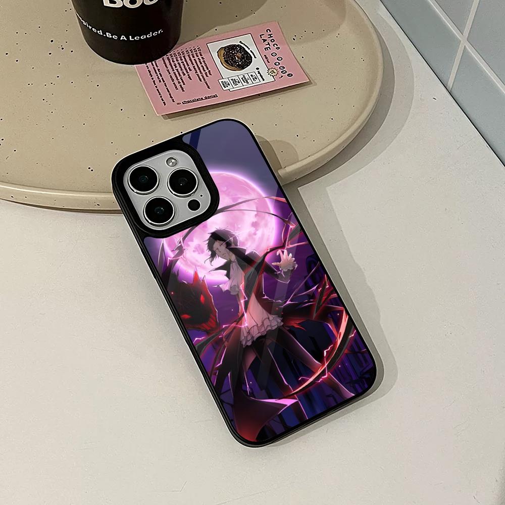 Bungo Stray Dogs Phone Case for Iphone 17 16 15 14 Air 13 12 11 Pro Max Mini Plus Fundas Shell PC+TPU Cover