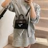 Hand Carry Fashionable Small Square Bag Women's 2025 Spring New Simple Casual Shoulder Bag High-end Trendy Messenger Bag
