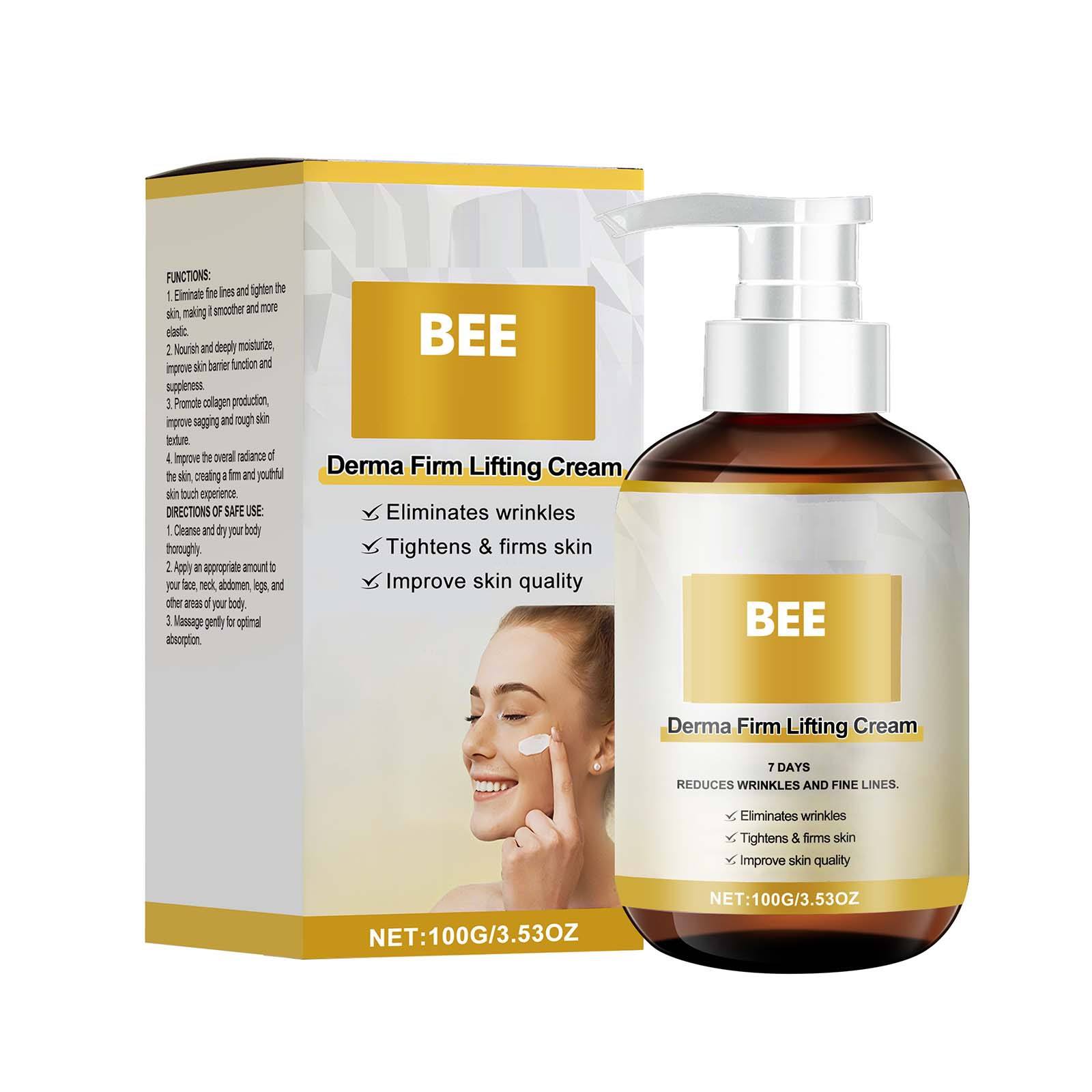 

Derma Firm Lifting Cream Укрепляющий крем — это питательный и увлажняющий крем, который уменьшает ощущение стянутости и разглаживает текстуру кожи. белый