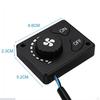 Air 12/24 Heater Control LCD Knob Controller Switch Vehicles