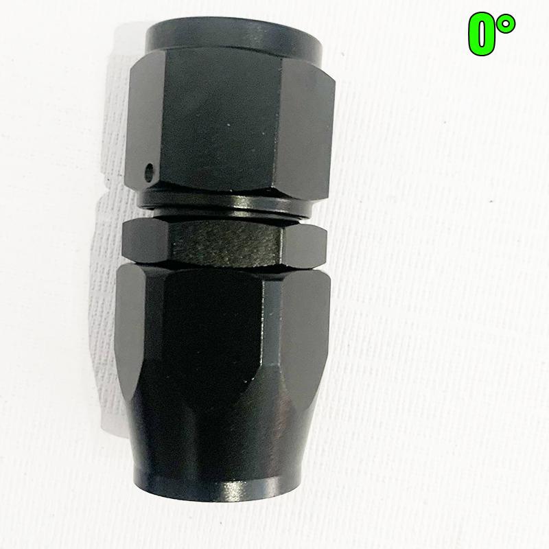 CEP Rubber Hose Nylon Braided Fuel Hose Rotary Joint Connection Adapter Kit AN4 AN6 AN8 AN10 AN12 Hose End Fittings