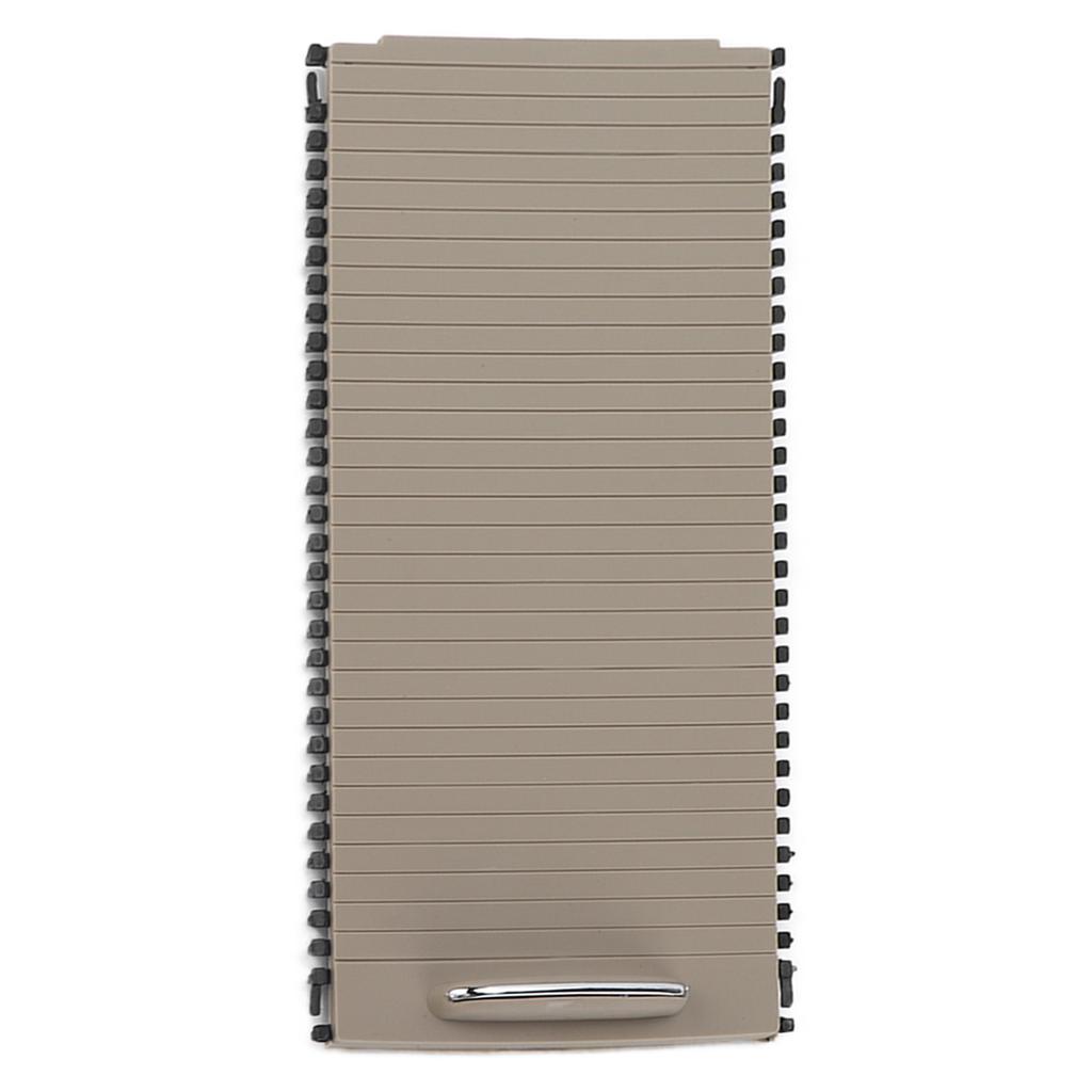 Mittelkonsolen-Schieberollen-Becherhalter-Blindabdeckung 468076079051 Ersatz für W204 W212(Schwarz )