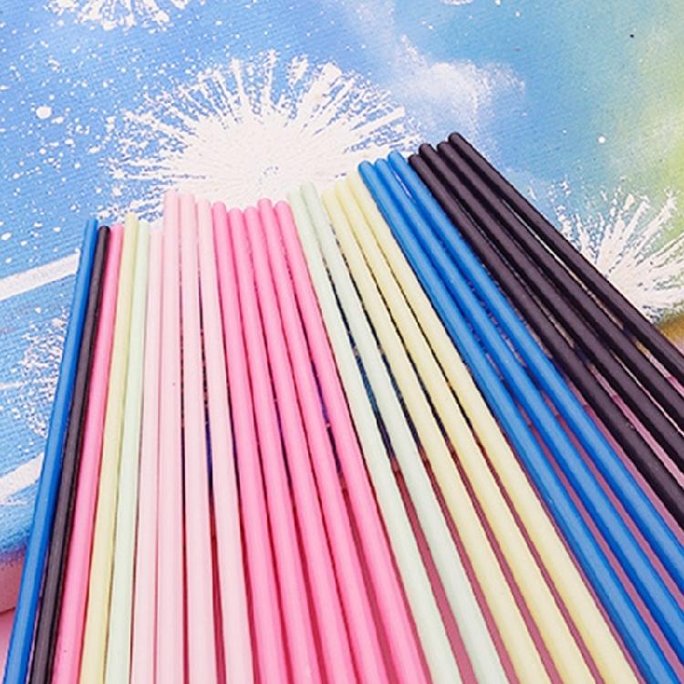 Pack of 50 Smooth Strokes Professional Art Brushes Multipurpose Painting Brushes Set for Artists Students Detail Work
