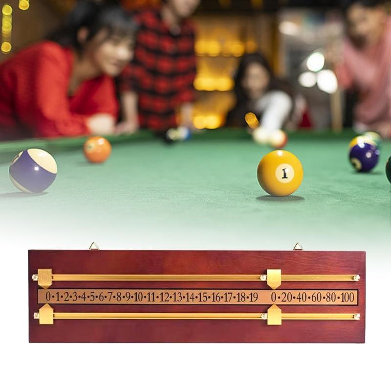Billiard Tool for Club Billiard Scoreboard Wall Mounted Snooker Game Score Board