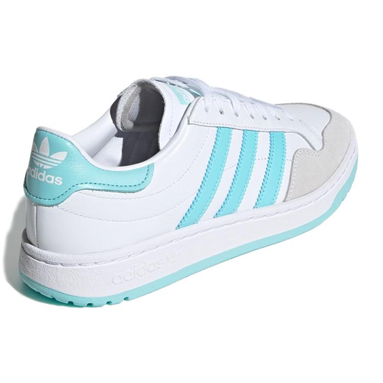 adidas Originals Team Court 'White Blue' Women's EF6070