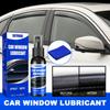 Lubricante para ventanas de 60 ml, tira de goma para puertas, suavizante de goma para coche, mantenimiento, elimina el ruido, productos universales para coche.