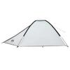 Dome Camping Tent for 4 Persons White & Dark Waterproof