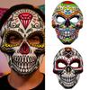 Friendly EVA Plastic Skull Face Mask Comfortable Cosplay Face Cover Ergonomic For Themed Parties Stage Performances