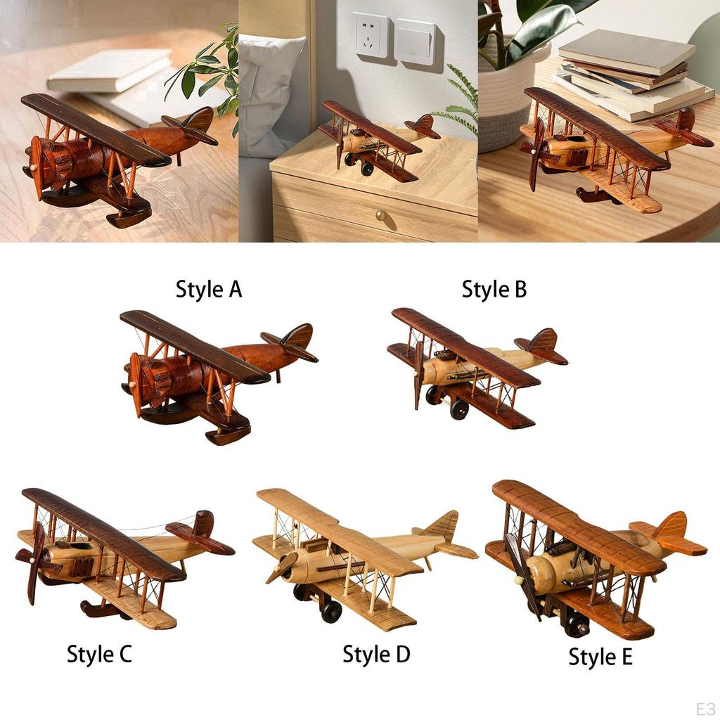 Airplane , Desk Decoration, Photo Props, Christmas Decorations, Vintage Decor for