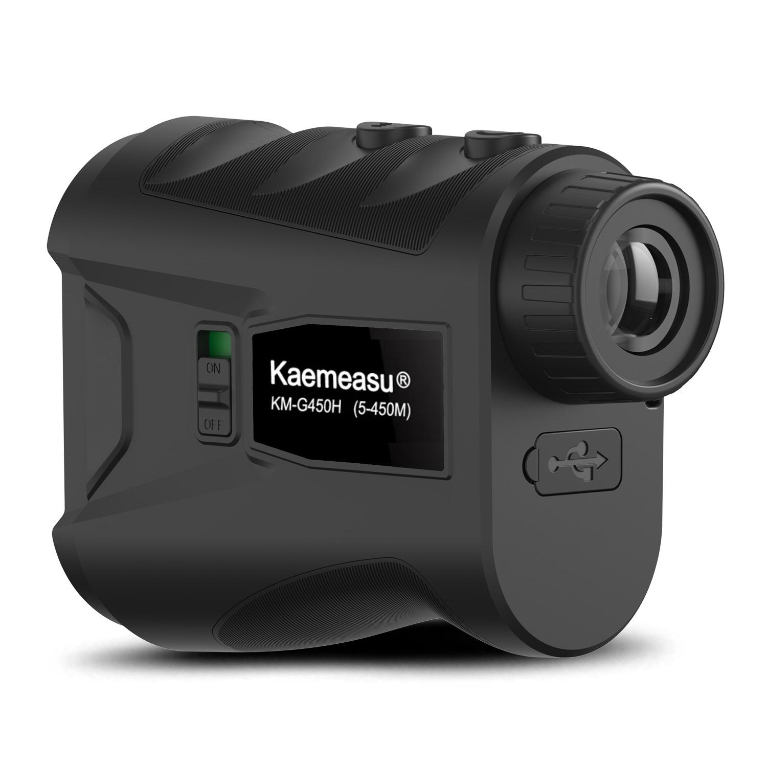 

KAEMEASU KM-G450H Гольфовий далекомір 5-450м Лазерний далекомір Black
