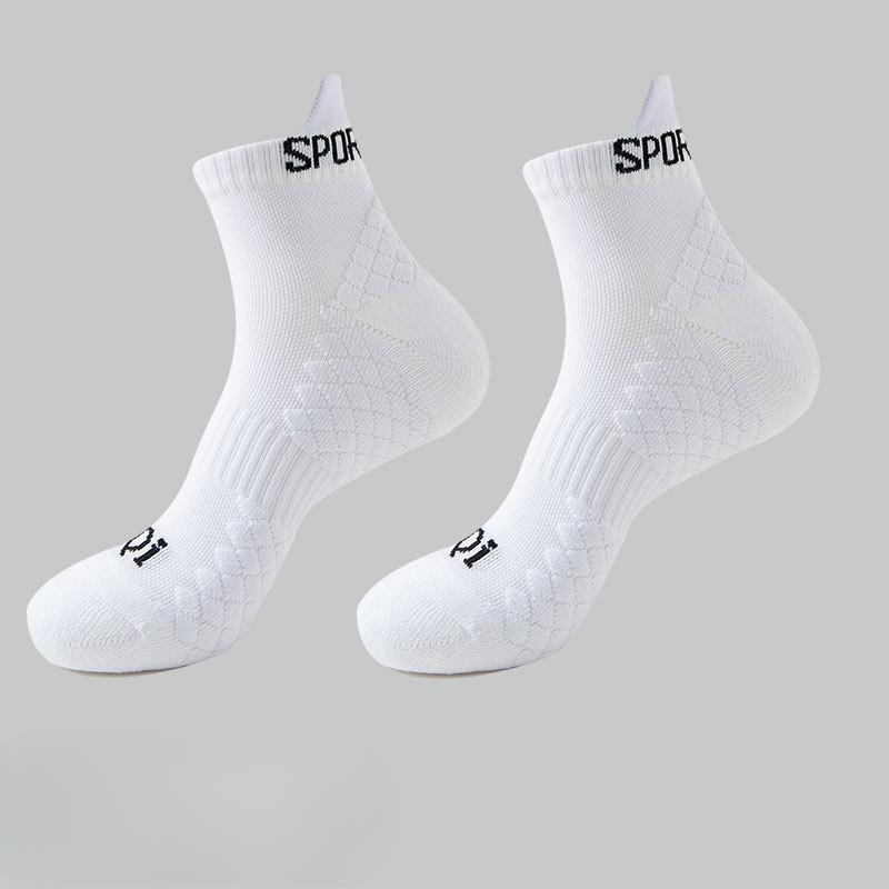 10 Pairs of Men's Basketball Cycling Sports Towel Bottom Shock Pressure Non Skid Socks