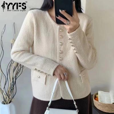 Damesmode Casual Herfst Winter Effen Kleur Print Lange Mouw O-Hals Truien