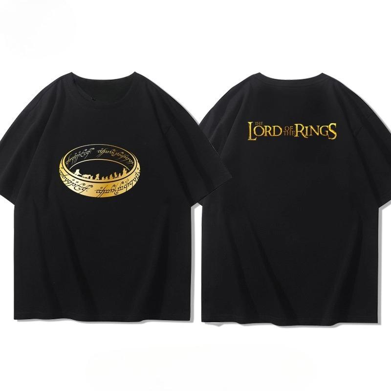 The Lord Of The Rings Gaming T Shirt Unisex Unisex Cheap Polyester Material Short Sleeve Graphic T Shirts Gothic Camisetas Unisexs Top