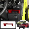 Kylorune Headlight Switch Panel Console Button Panel Cover for Jimny and Jimny Custom Parts for Multi-Function (Red) Jimny, Nomad, Sierra,