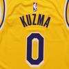 Nike NBA 20-21 Season Lakers Kuzma No. 0 Basketball Tank Top Men Tops Amarillo-Yellow CW3669-735