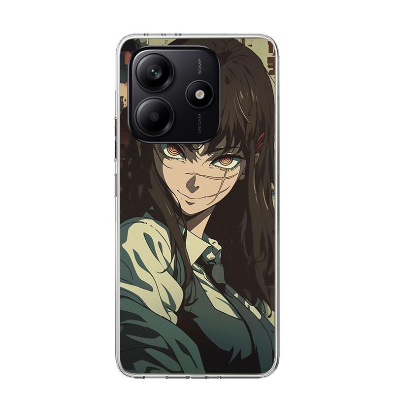 C-Chainsaw Mans Yoru War Devil Phone Case For Xiaomi Redmi Note 15 14 13 12S 12 Pro Plus 11S 11E 11 11T 10S 10 Art Soft Pattern