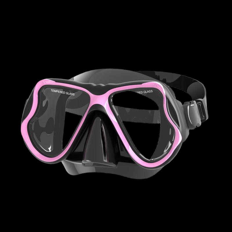 180° Panoramic Tempered Glass Diving Mask