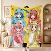 Anime B-Bocchi The R-Rock Blanket For Soft Warm Knee For Bedroom Living Room Bed Sofa Camping Picnic Office Gift